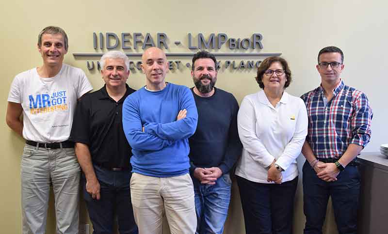 Un laboratorio de la UNR recibió la visita de científicos internacionales