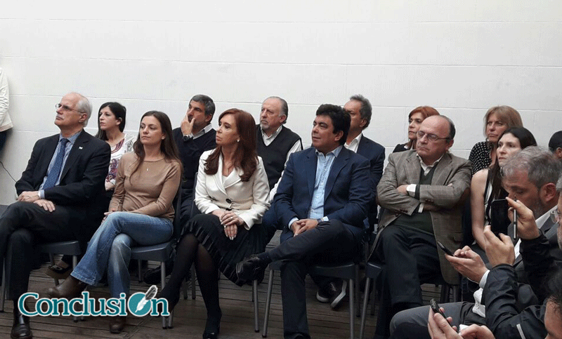 Cristina mostró en un video sobre Amia la actuación de Bonadio, Fino Palacio y otros