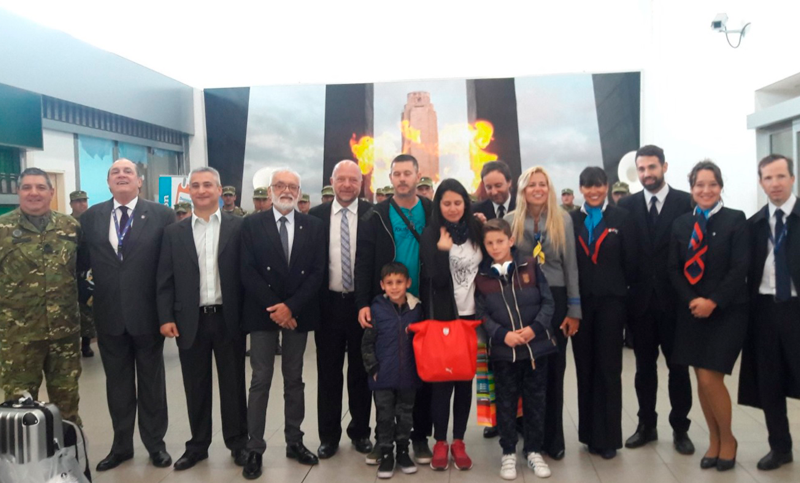 Con banda en vivo, el Aeropuerto festejó la llegada del pasajero número 600.000