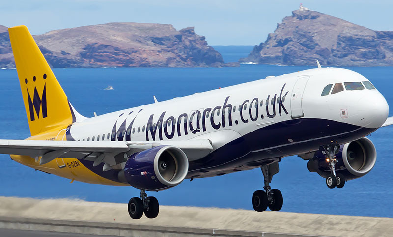 Aerolínea británica quebró, echó a más de 2.000 trabajadores y hay miles de pasajeros varados