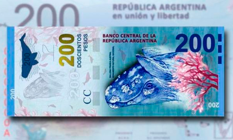 El billete de 200 pesos fue elegido como el mejor de Latinoamérica