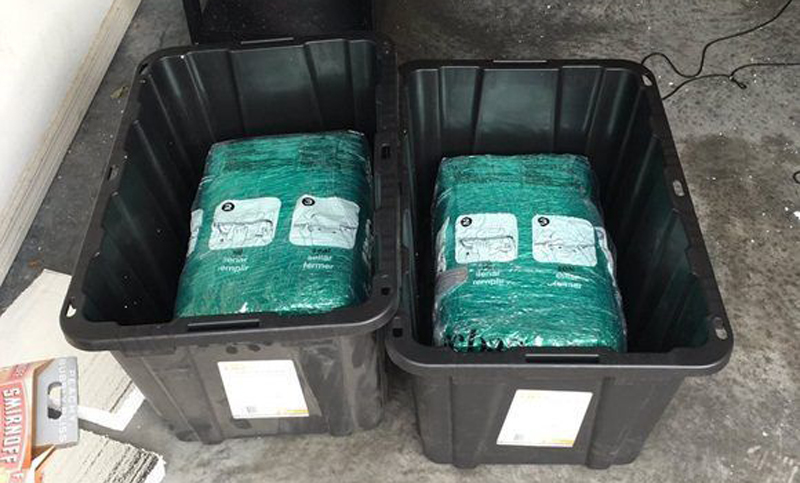 Amazon entrega 30 kilogramos de cannabis por error