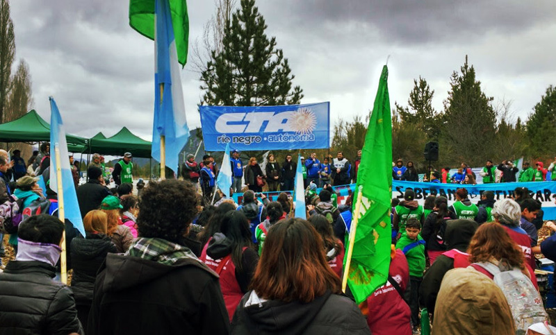 La CTA de Río Negro anunció movilizaciones y una marcha a Viedma