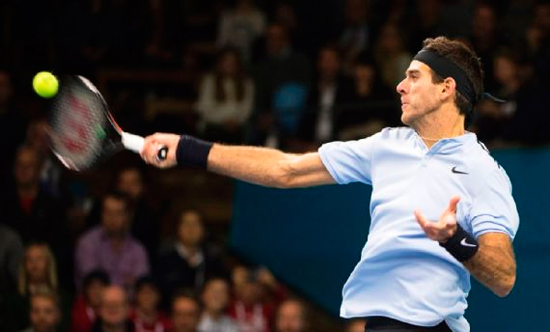 Del Potro y una gran victoria para entrar a las semifinales de Basilea