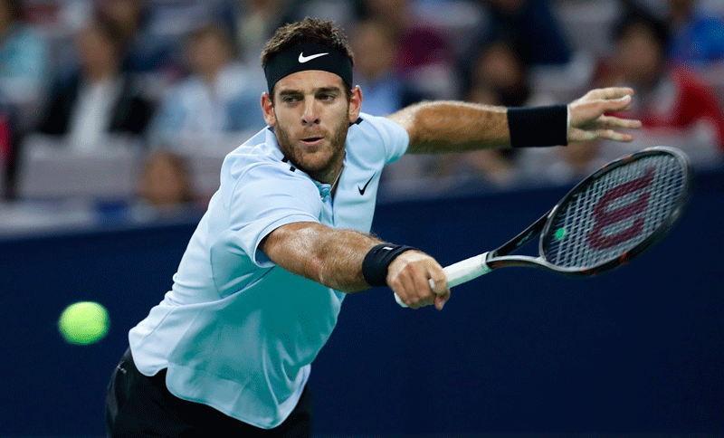 Delpo, a paso arrollador: ganó y está en las semis de Estocolmo