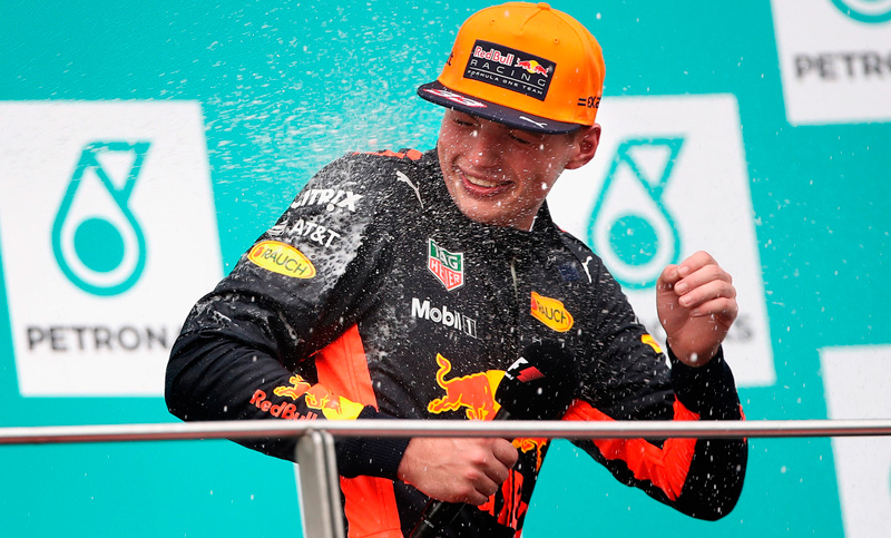 F1: el holandés Verstappen se quedó con la victoria en el Gran Premio de Malasia