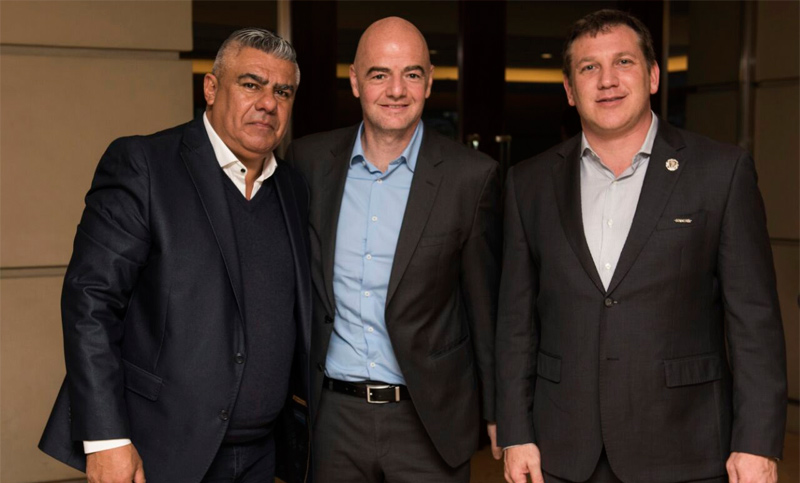 Infantino en el país: «Argentina debe ser un ejemplo para todos»