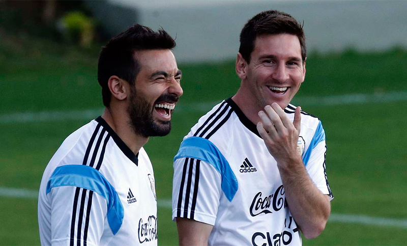 La carta motivacional del Pocho Lavezzi para sus ex compañeros de la selección