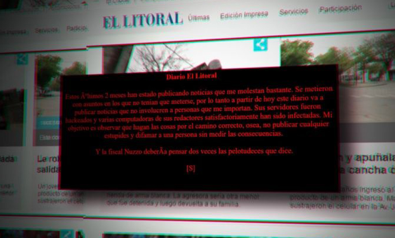 Procesaron al acusado del ataque informático al diario «El Litoral»