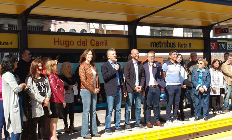 Macri modificó una histórica frase del peronismo: «¡Nos tocó un día Cambiemos!»