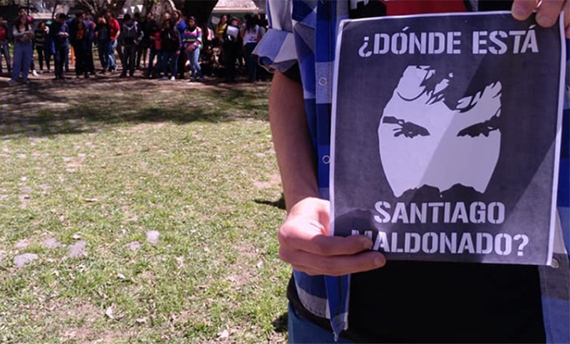 Estudiantes repudiaron la irrupción de Gendarmería a La Siberia con un masivo acto