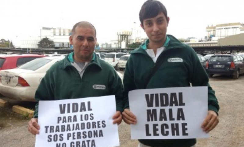 Mastellone quiere castigar a los trabajadores que repudiaron la visita de Vidal y Macri