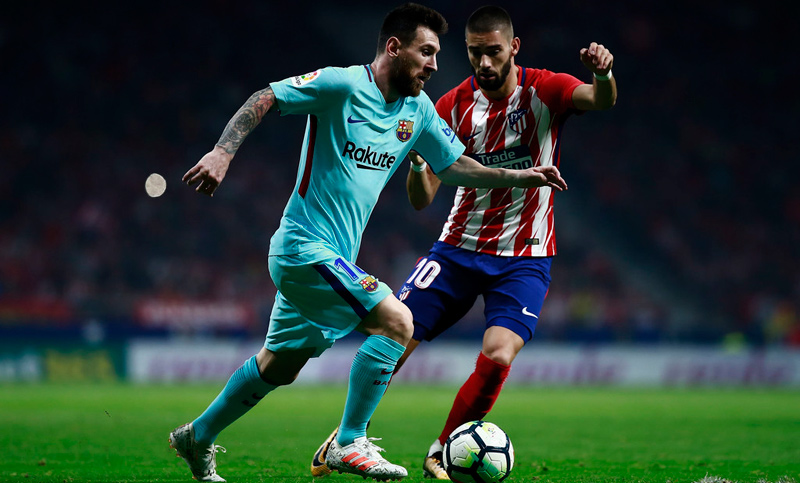 Barcelona rescató un empate en su visita al Atlético del Cholo