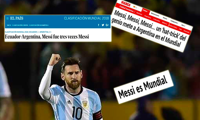 Los portales del mundo se sacan el sombrero ante el 10 argentino
