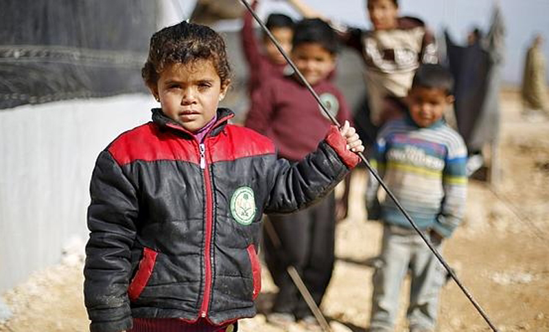 La mitad de los refugiados del mundo son niños