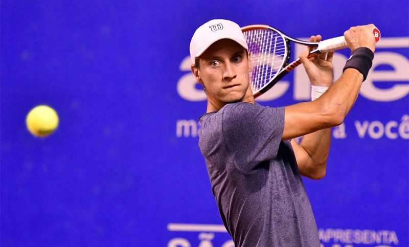 Renzo Olivo perdió la final de Campinas ante el portugués Elías
