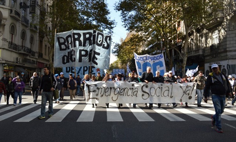 Barrios de Pie pide que trabajadores informales participen del debate por las reformas