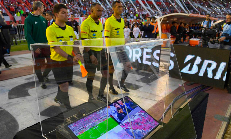 Conmebol calificó como “positivo” el estreno del VAR en la Copa Libertadores