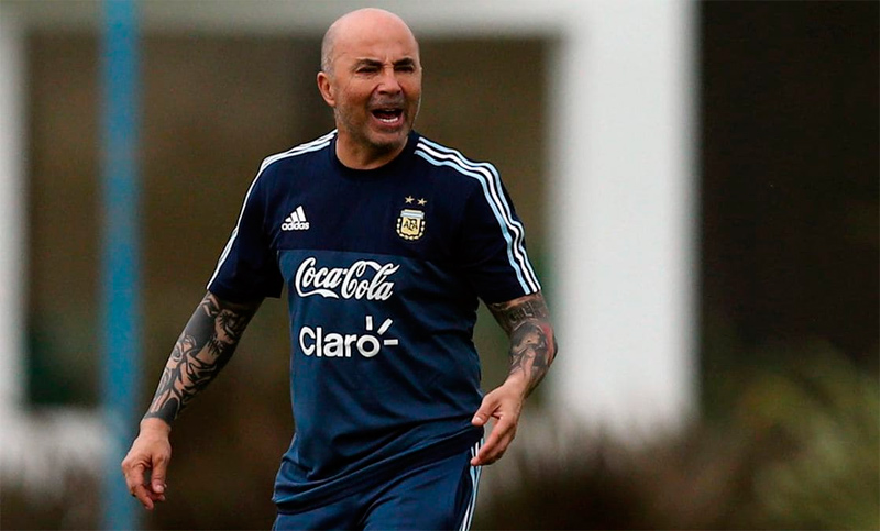Sampaoli definió el once titular contra Ecuador