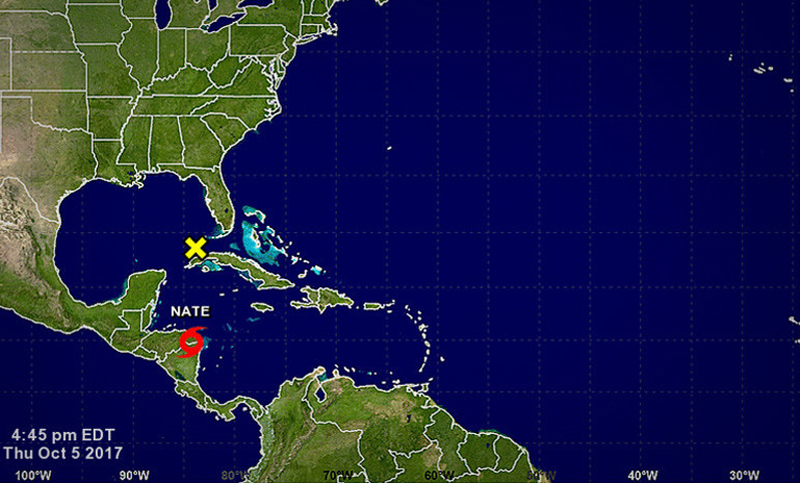 Tormenta Nate: Florida declara estado de emergencia en 29 condados