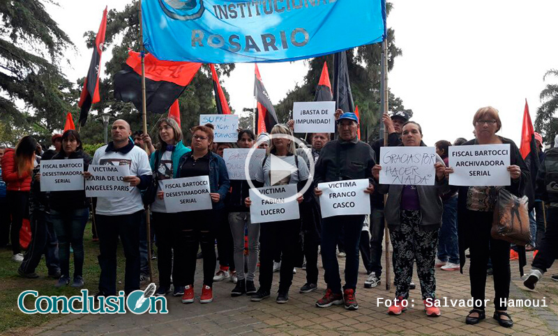Familiares de víctimas de violencia institucional pidieron la destitución de la fiscal Bartocci
