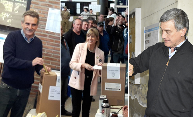 Los candidatos a diputados nacionales cumplieron con su deber cívico