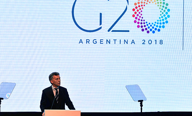 Macri en el G-20: “Inspiramos confianza porque estamos en el camino correcto”