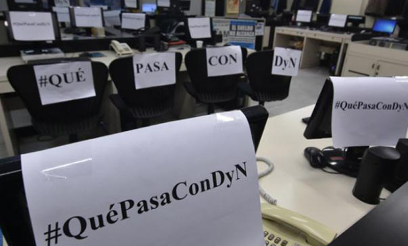 Trabajadores de DyN afirman que el cierre obedece a un «vaciamiento empresario»