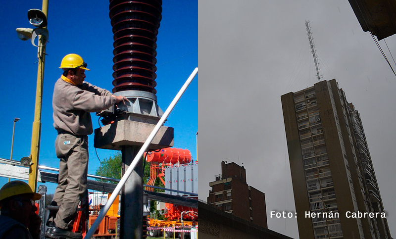 El combo del martes: cortes de luz y alerta por tormentas