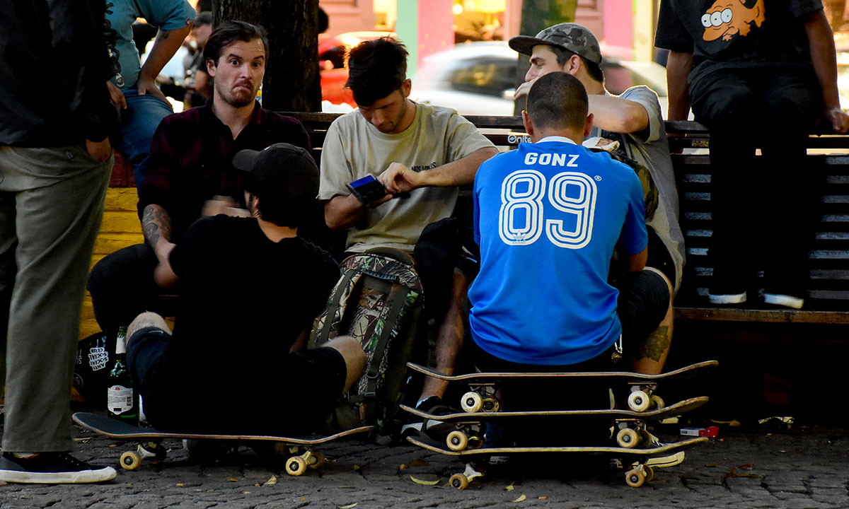 Asiento improvisado