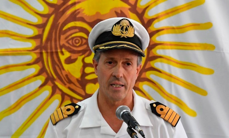 «Todavía no sabemos dónde está el submarino», dijo el vocero de la Armada