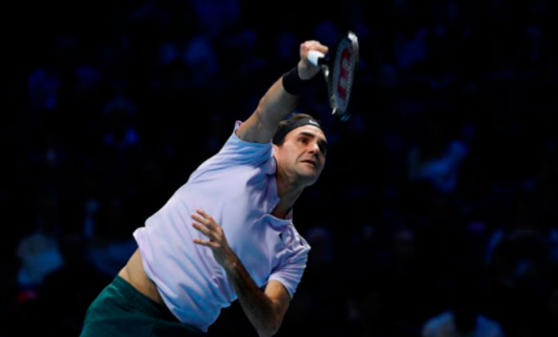 Londres: Roger Federer arrancó con una sólida victoria ante Sock
