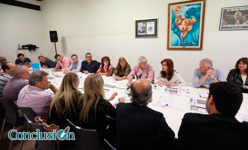 Cristina se reunió con referentes del movimiento obrero santafesino