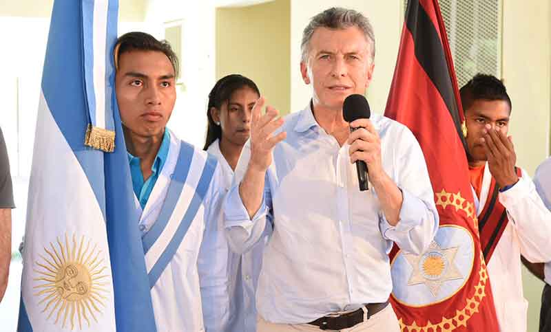Macri: «Ahora se hace, y con transparencia, que es lo que corresponde»