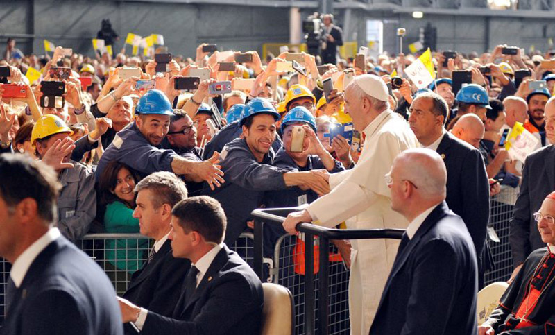 El Papa Francisco difundió una carta en el cierre del encuentro sindical internacional