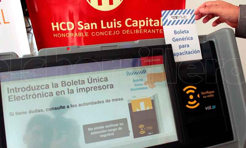 Con la elección de concejales en San Luis cierran las legislativas de 2017