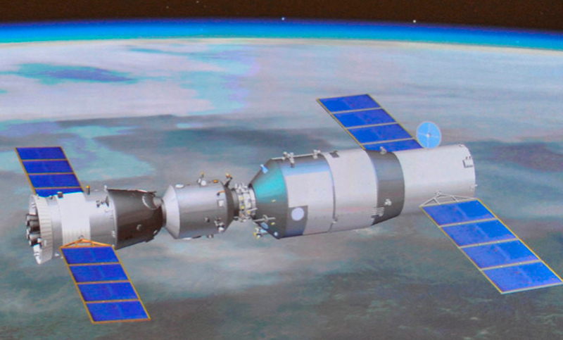 Ya se sabe dónde caerá la estación espacial china Tiangong-1