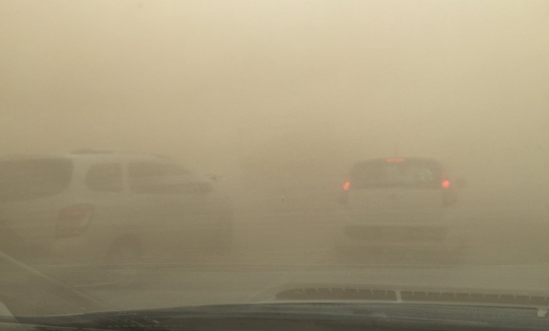 Dos muertos y varios heridos por la tormenta de polvo que azotó a la región