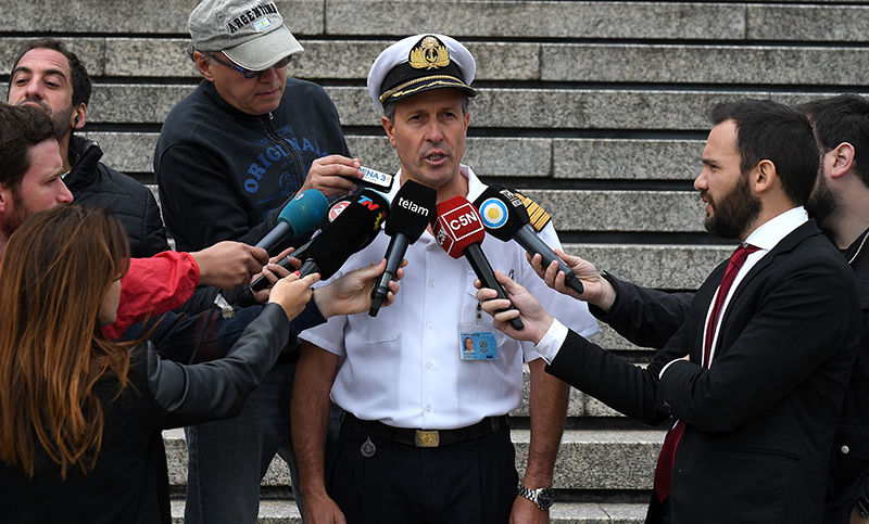 Búsqueda del Ara San Juan: “Rastrillamos la mitad del área”