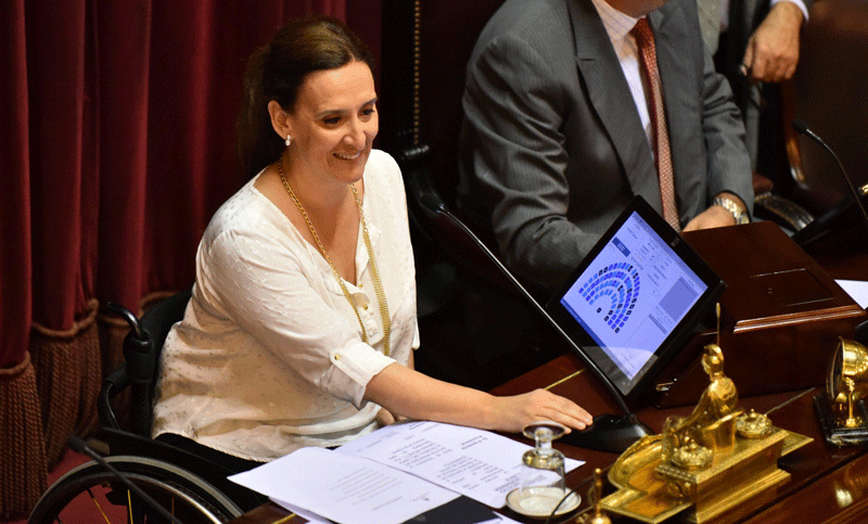 Gabriela Michetti: «Si el ministro Aguad debe dar explicaciones lo hará»