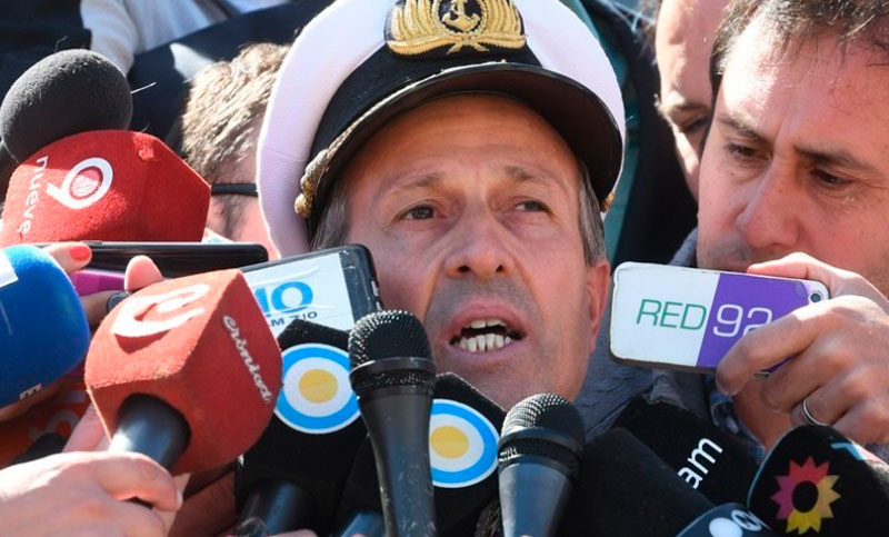 Hubo una “anomalía hidroacústica” en el mar tres horas después de la última comunicación del submarino