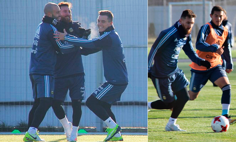 Sampaoli ensayó con Lo Celso como titular para enfrentar a Rusia