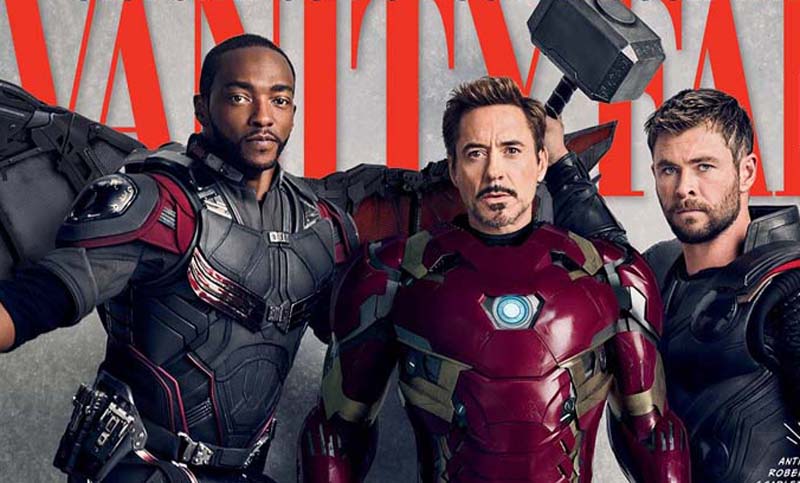 Vanity Fair hace un homenaje a Marvel por sus 10 años en el cine