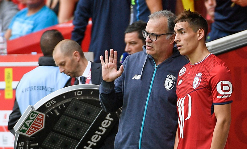 El Lille de Bielsa ganó su segundo partido consecutivo y salió del descenso