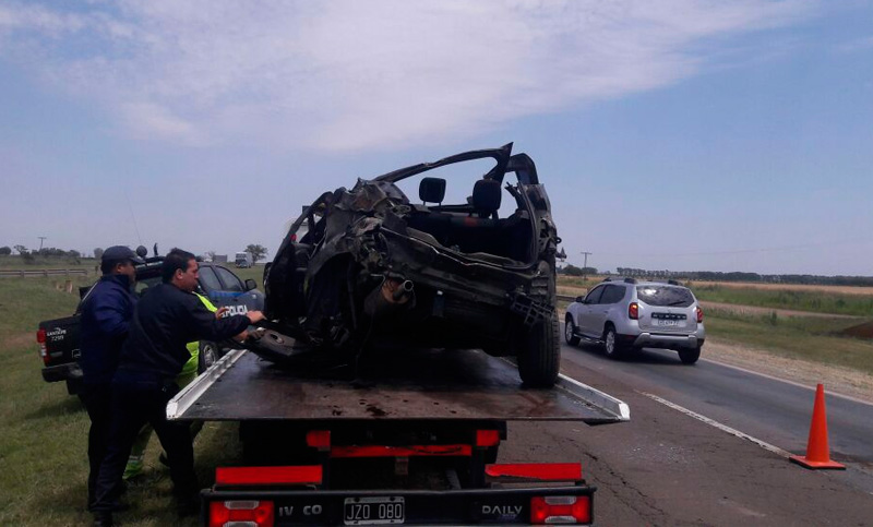 Cuatro heridos en un grave accidente en la autopista Rosario  Córdoba