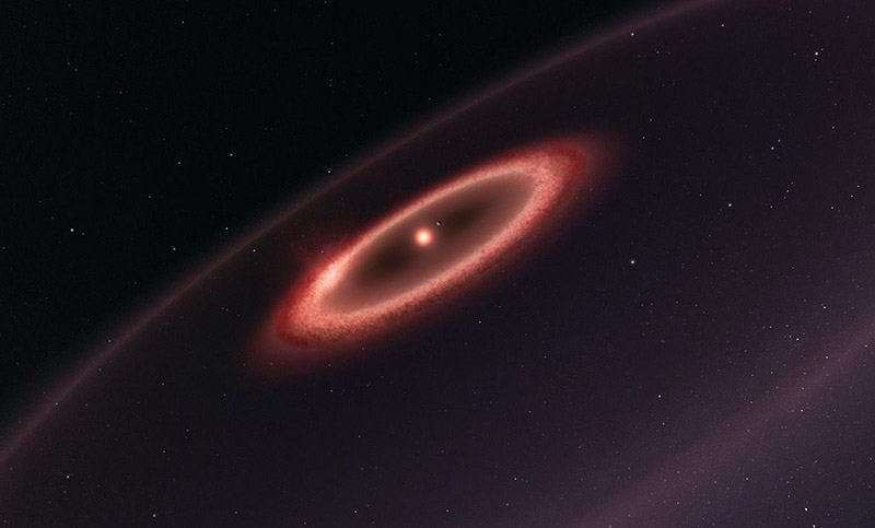Se descubre polvo frío alrededor de la estrella más cercana