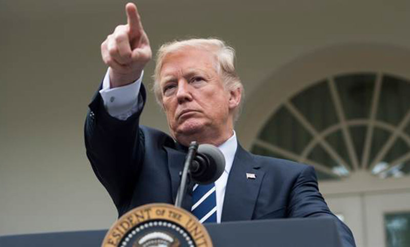 Trump pide a fiscal general investigar columna de opinión anónima del New York Times
