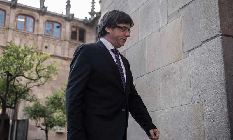 Puigdemont consideró que el Estado español está “alejado de la práctica democrática”
