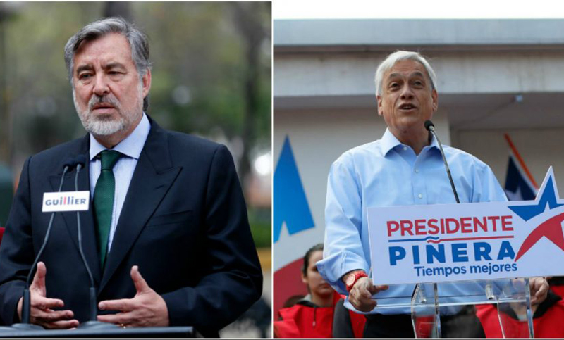Piñera y Guillier radicalizan discurso ante reñido balotaje en Chile