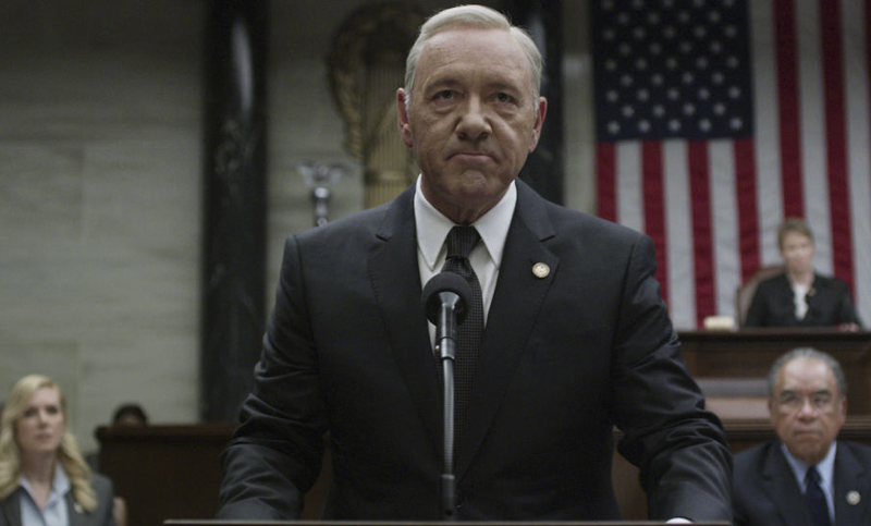 Netflix suspende la filmación de «House of Cards»